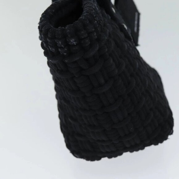 BALENCIAGA Bistro Hand Bag Canvas 2way Black 671342 Auth bs15695V - Picture 5 of 16